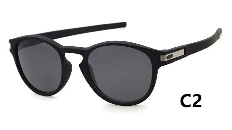 9265 Classic Round Sunglasses Men Women Sport Outdoor Travel Oval Sun Glasses Anti-Reflective UV400 Luxury Brand