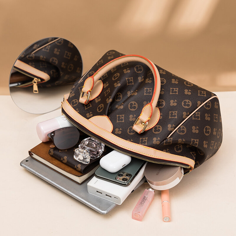 Borse firmate di lusso stampa di moda borse da donna in pelle di alta qualità di grande marca borse per la spesa Casual lato carino
