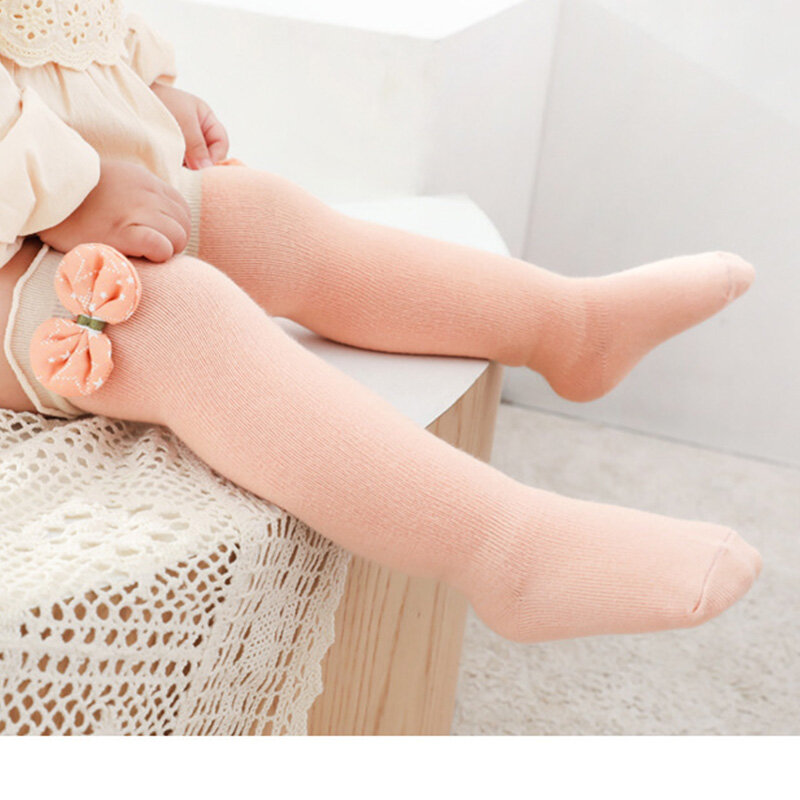 5 Pairs Children Socks Boys and Girls Spring and Autumn Tube Socks Children Babies Newborns Cotton Kids Socks Female Baby Socks