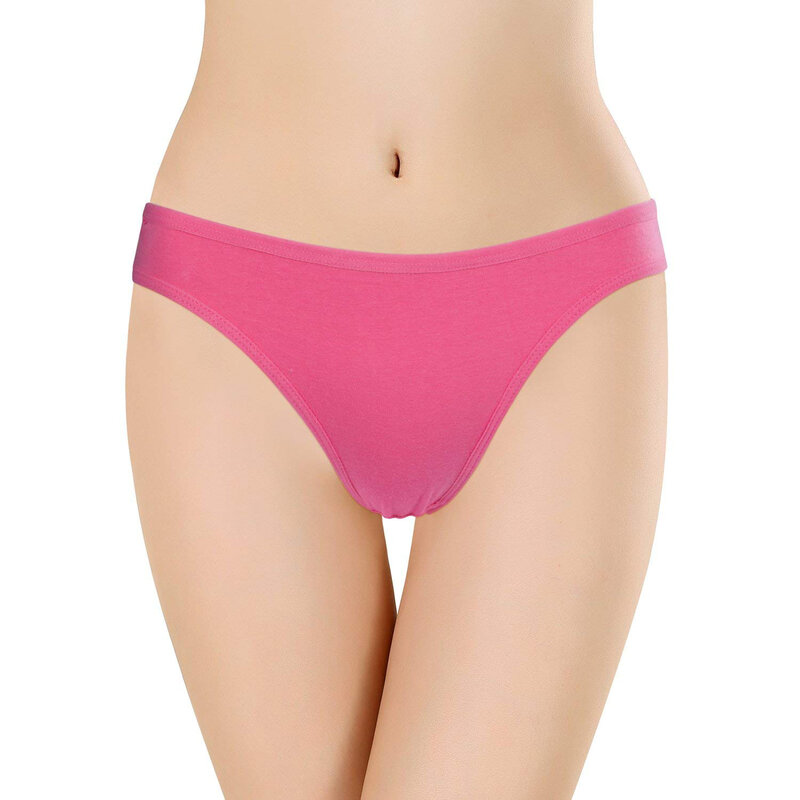 6 Teile/paket Sexy Höschen Für Frauen Baumwolle Tanga Unterwäsche Nahtlose Weibliche Bikini Low-Rise G-String Tanga Dessous T-zurück Unterhose