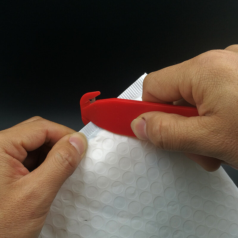 Segurança de aço inoxidável duplo-afiado faca unpacker uso de escritório em casa suprimentos multi ferramenta cortador de corda envelope abridor de carta