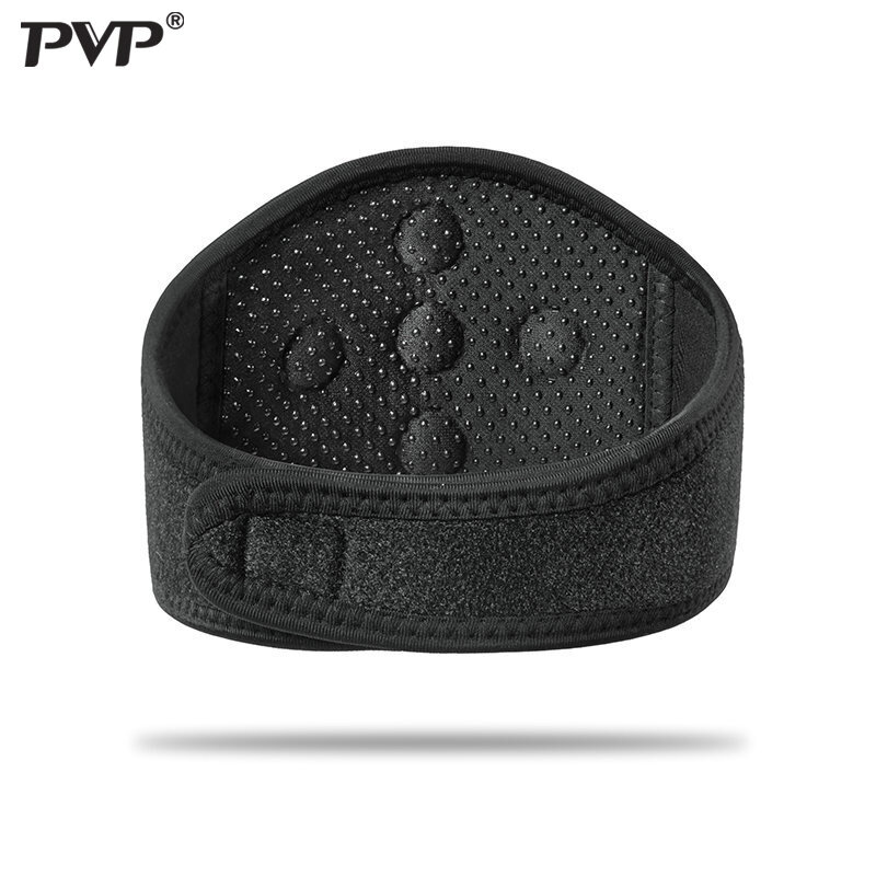 PVP 1 Uds Cuidado del cuello salud soporte masajeador turmalina auto-calentamiento cinturón de cuello protección espontánea masajeador corporal de cinturón de calefacción