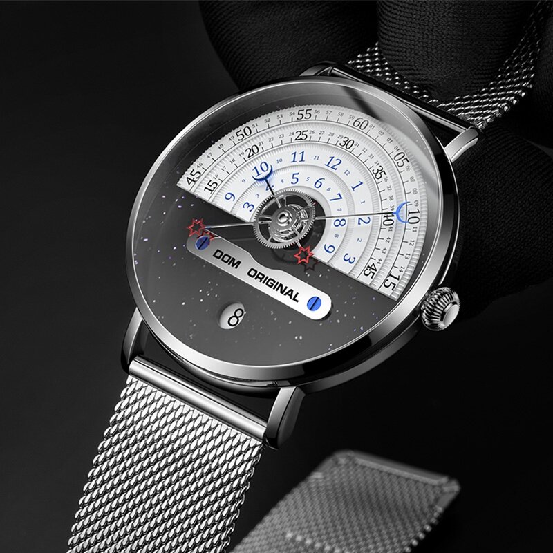 Dom 2021 Mannen Horloge Creatieve Man Horloges Mannelijke Horloge Luxe Mannen Klok Reloj Mujer Bayan Saat