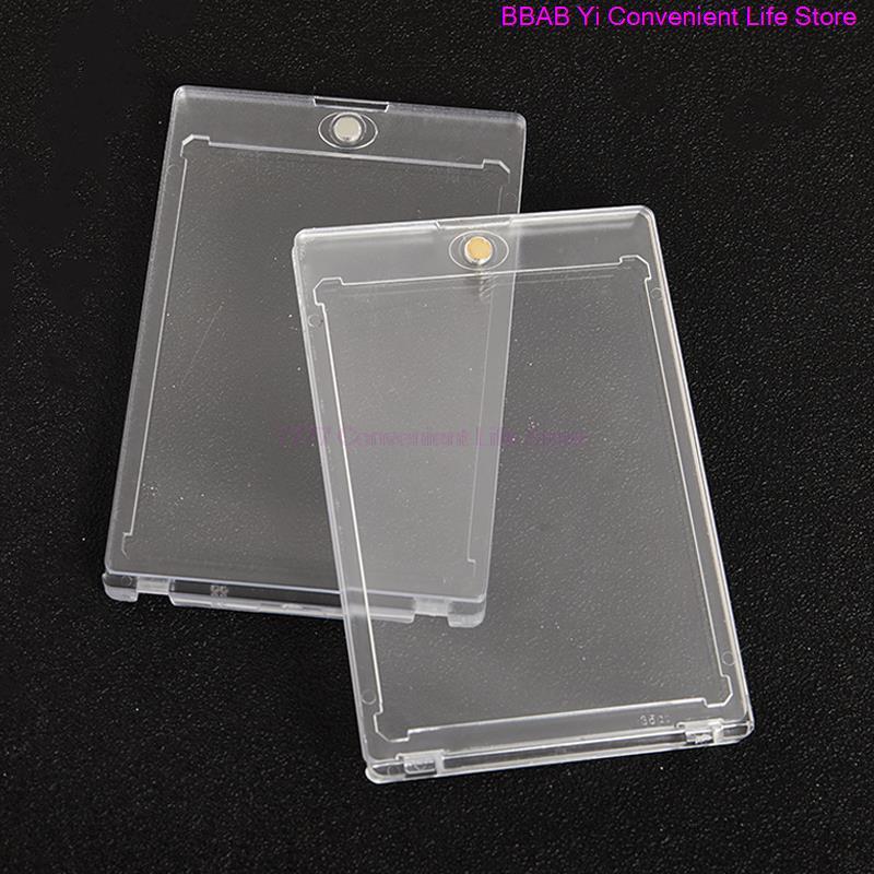 1 ULTRA-PRO ONE-TOUCH Magnetic 35PT UV Protected Card Holdersard Acrylic Transparent Collection