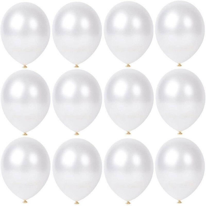 5/10/12 Inch Pearl Latex Ballonnen Wit Helder Transparant Bruiloft Romantische Decoratie Ballon Verjaardagsfeestje Decoratie Supplie