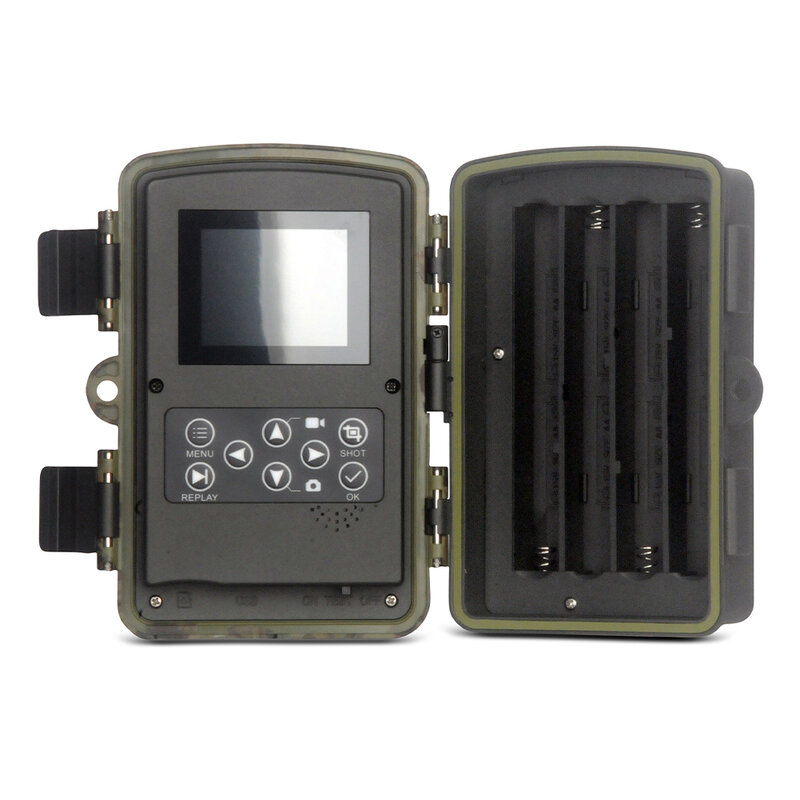 Trail câmera 20mp 1080p à prova dwaterproof água ao ar livre wildlife monitoramento câmera de vigilância de segurança em casa câmera de visão noturna