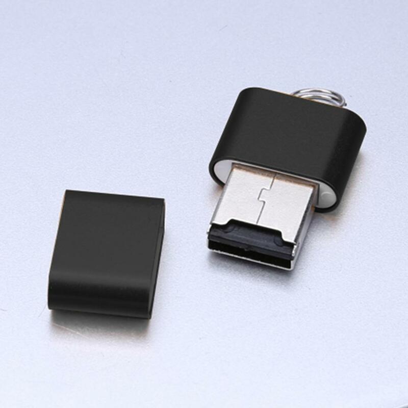 USB Micro Memory SD Mini ألومنيوم سبيكة USB 2.0 T Flash TF Micro SD ذاكرة محوّل قارئ البطاقات ل ملحقات للكمبيوتر المحمول