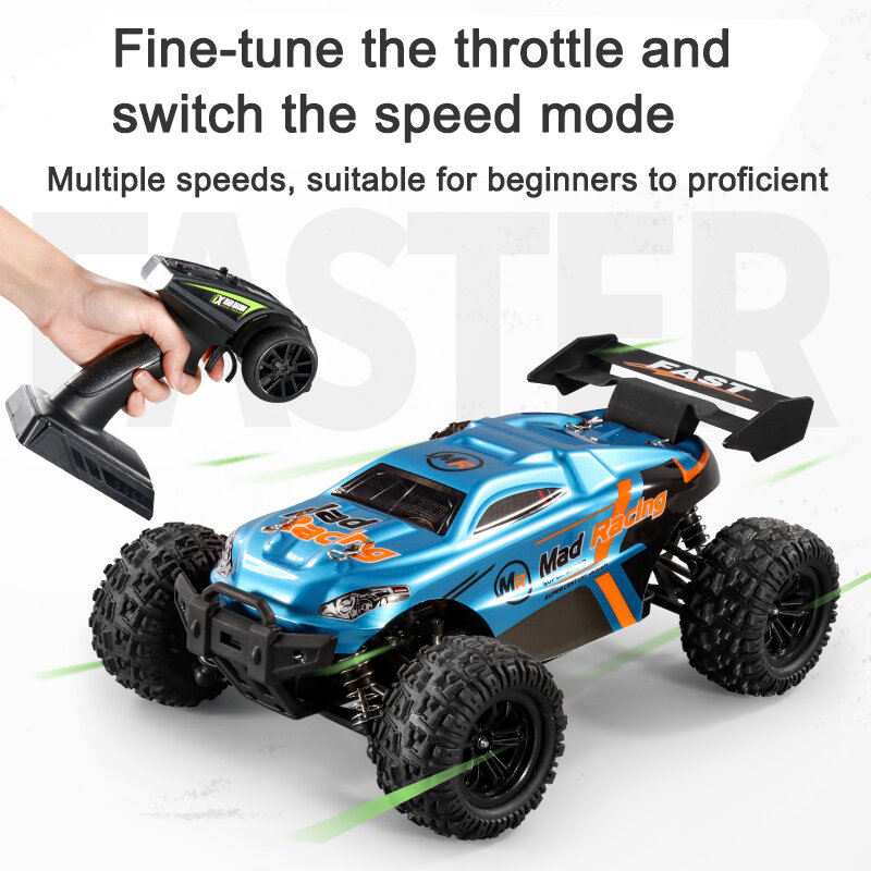 SRRC-mini coche de control remoto de alta velocidad, juguete profesional todoterreno de carreras de control remoto de cuatro ruedas