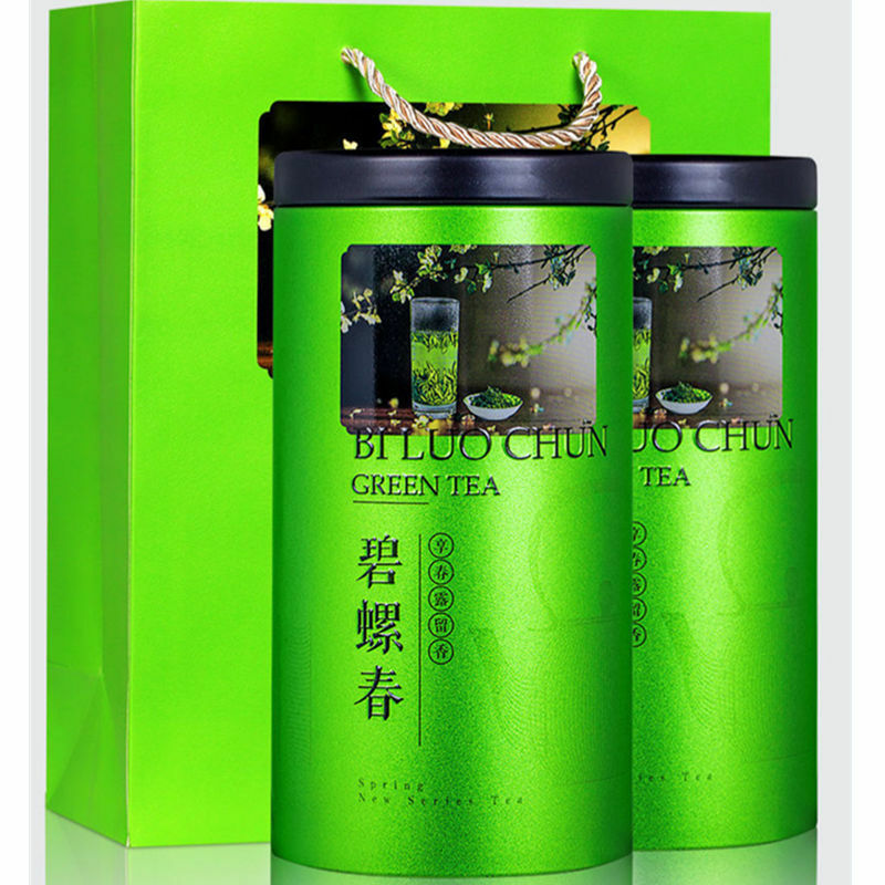 Biluochun Tea New Tea before the Rain Biluochun Cloud and Mist Alpine Green Tea Spring Tea Strong Fragrance Type 500G Gift Can