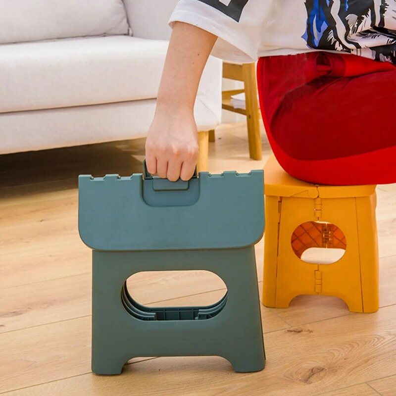 Taburete plegable portátil para niños y adultos, silla multifunción de alta resistencia, antideslizante, segura y cómoda