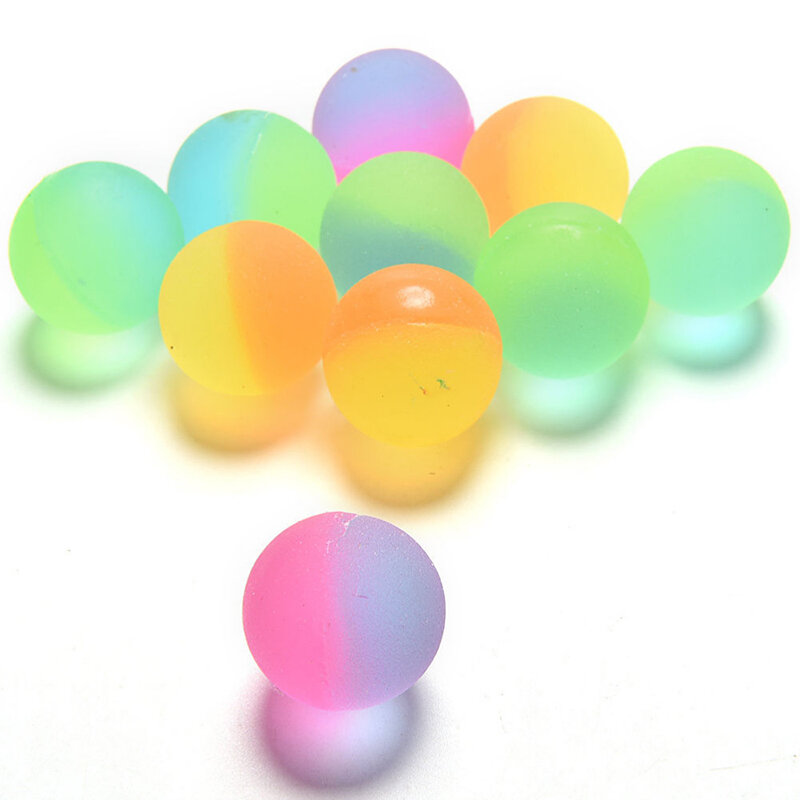 1Pcs/lot Random Color Elastic Mixed Bouncy Ball Children's Toys Bouncy Outdoor Kids Bath Toys Gifts Z6F2
