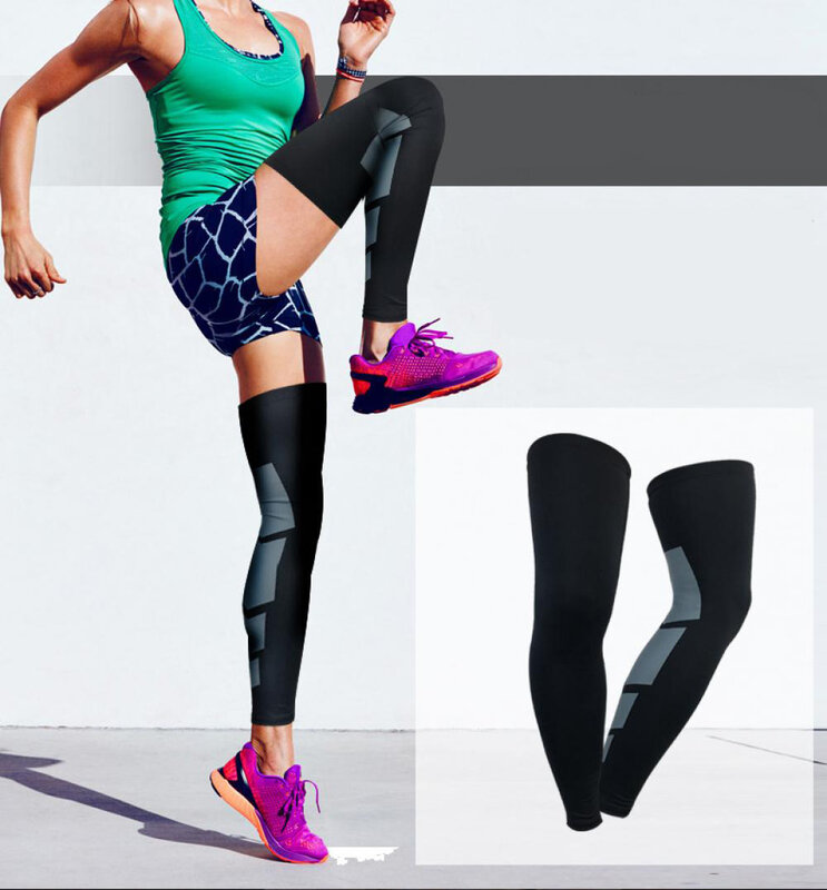 Ginocchiere ginocchiere elastiche per articolazioni compressione gamba manica protettore supporto corsa pallacanestro Fitness bretelle accessori