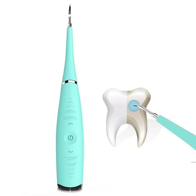 Limpiador sónico eléctrico de higiene bucal, eliminador de cálculo Dental, herramienta para manchas de dientes, blanqueamiento Dental por USB