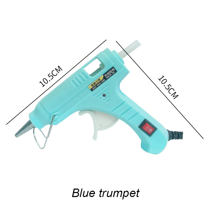 20W High Temp Heater Melt Hot Glue Gun Home DIY Repair Tool Use 7/11mm Glue Sticks Heat Mini Gun Electric Repair Tool 4.2V