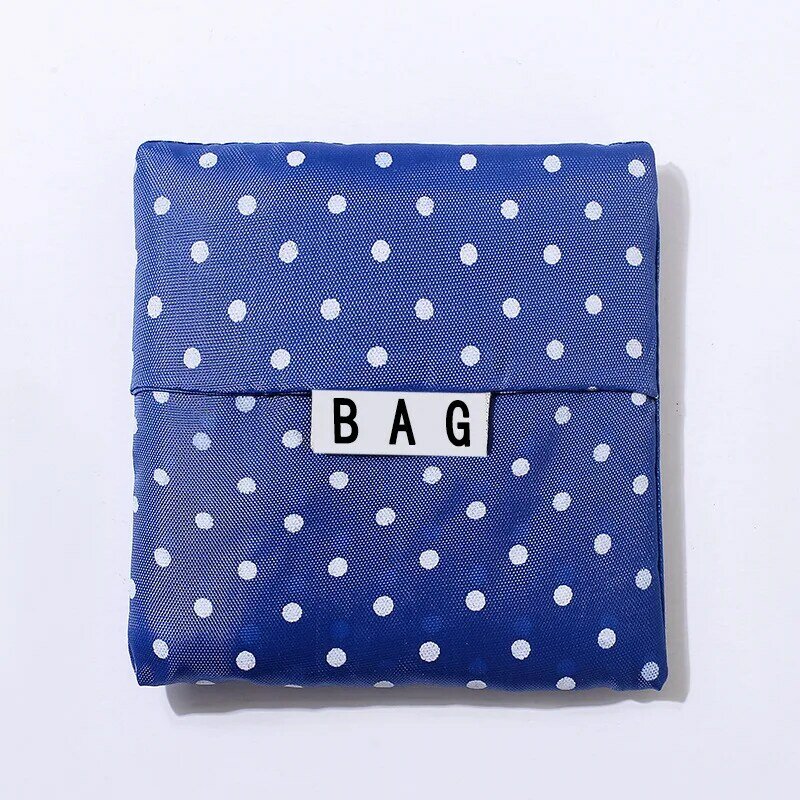 새로운 패션 인쇄 접이식 녹색 토트 파우치 핸드백, 편리한 대용량 저장 가방, 6 가지 스타일