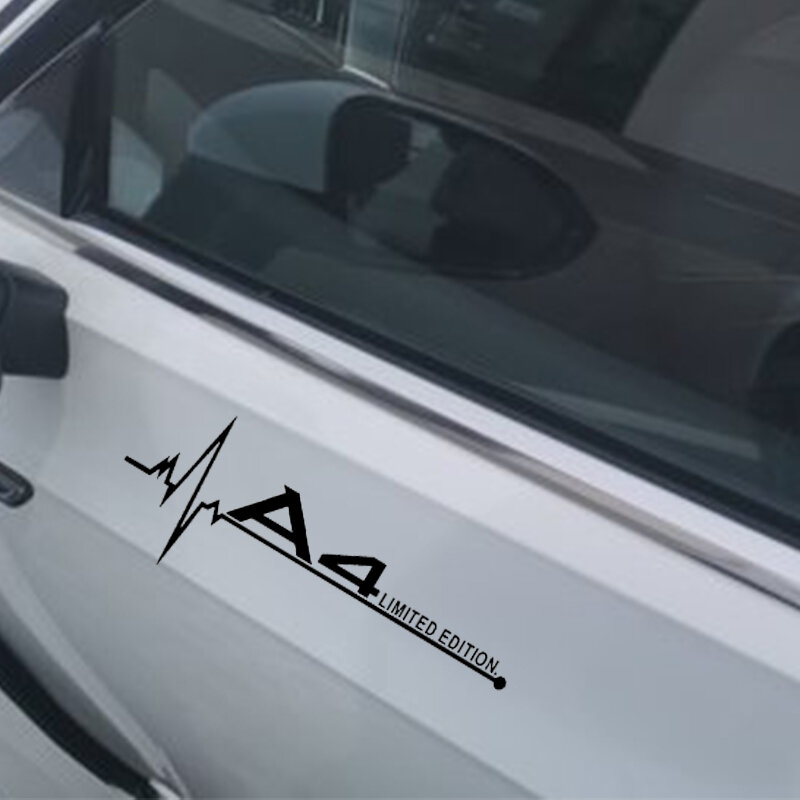 Limited Edition Car sticker and decals for Audi A3 A4 A5 A6 A7 A8 TT Q3 Q5 Q7 A1 B5 B6 B7 B8 B9 8P 8V 8L C6 C5 C7 4F