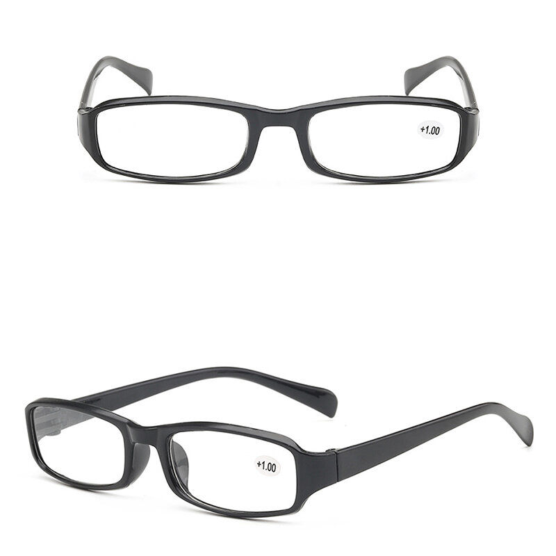 + 1.0 ~ + 4.0 Draagbare High-Definition Verziend Lens Leesbril Vrouwen Mannen Vintage Vergrootglas Eyewear