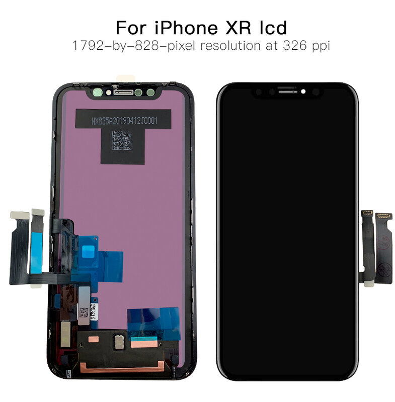 AAA + + + LCD untuk iPhone X XR XS Max OLED Tampilan Layar Pengganti untuk iPhone 11 Pro Max LCD dengan Digitizer Sentuh Dirakit