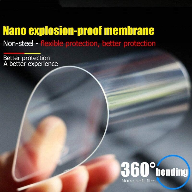 Nano Film de Protection anti-Explosion pour Xiaomi Redmi K30 K20 Pro, feuille de Protection d'écran