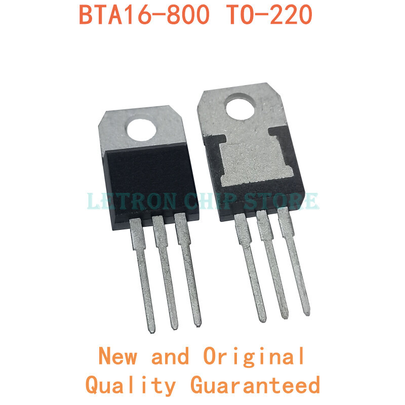 10 قطعة BTA16-800B BTA16-800C إلى 220 BTA16-800 TO220 BTA16 800B 800C جديدة ومبتكرة IC شرائح