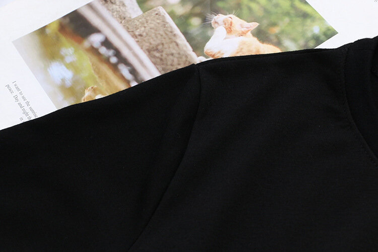 Mid-Calf Lace Dress Plus Size Women O-neck Casual Short Sleeve Summer Dress Vestidos Black KKFY4494