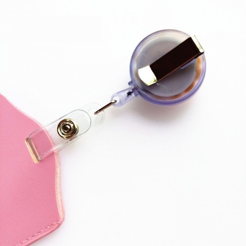 New Fashion ID Badge Case Lanyard Bank Credit Card Holder ID Badge Holder Accessories School Office Supplies
