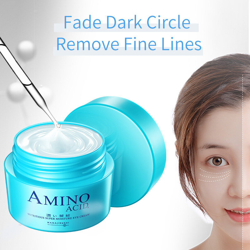 Hanajirushi Aminozuur Oogcrème Verwijderen Donkere Cirkel/Eye Zakken/Kraaienpootjes/Anti-Rimpel Anti-Wallen Anti-Aging Verstevigende 30Ml