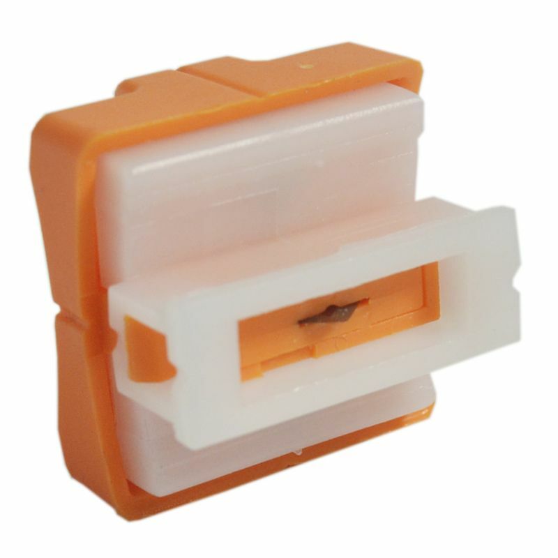 H8wa 5 pacote cortador de papel lâmina substituição com segurança automática salvaguarda design para a4 aparador de papel preto e branco
