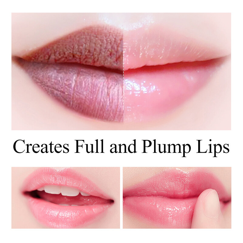 LANBENA balsamo per labbra rosa estratto naturale rossetto linee di dissolvenza nutriente umidità labbra cura allevia la secchezza uso quotidiano duraturo