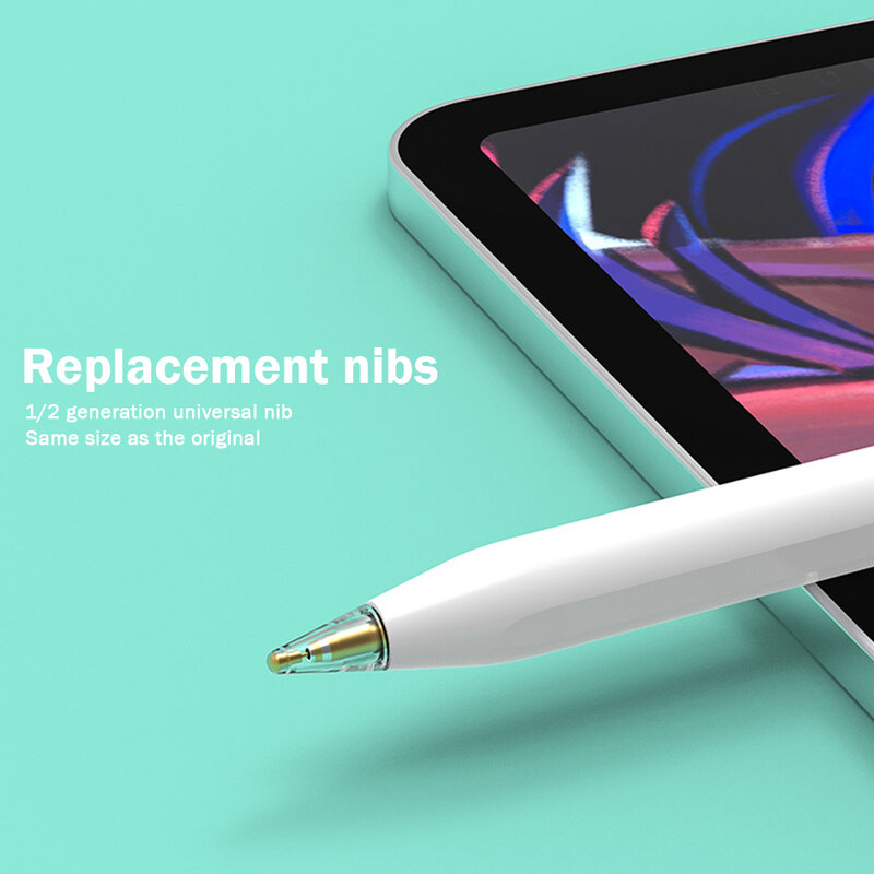 PEN002 교체 팁 Apple Pencil Gen 1/2 iPad Stylus Pen Nib Clear