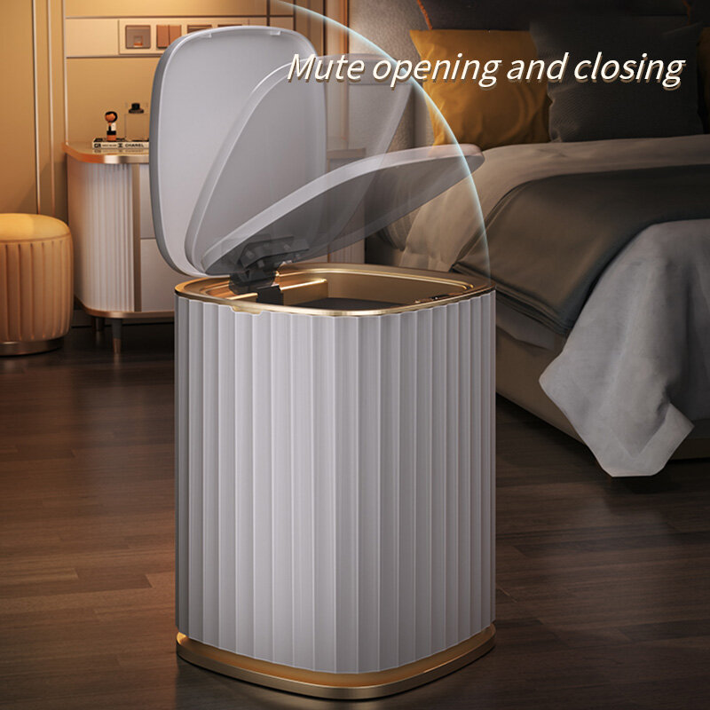 Joybos-자동 쓰레기통, 주방/욕실용, 스마트 쓰레기통, 자동 유도 방수 저장 버킷, 가정용