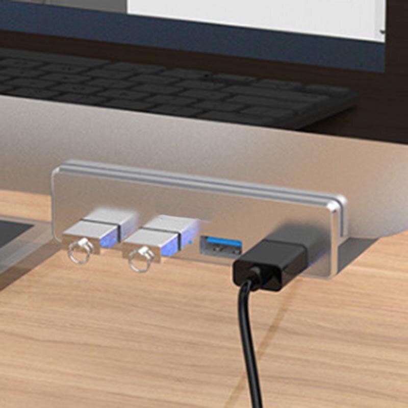 ORICO USB Hub USB 3,0 HUB Lade Hub Professionelle Clip Design Aluminium Legierung 4 Ports Tragbare Größe Reise Station für laptop