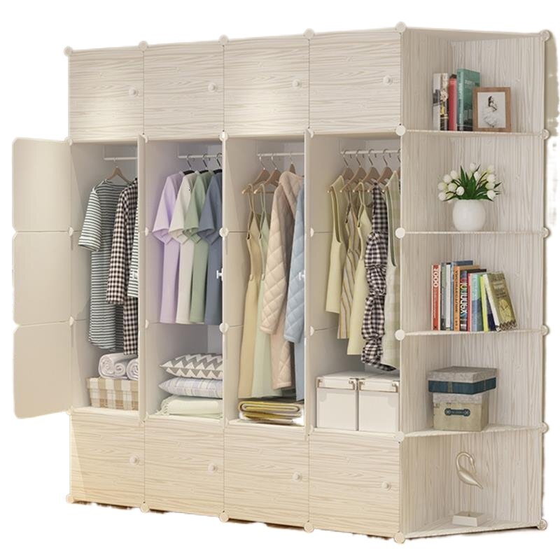 Armario tela armário de armazenamento para gabinete móveis móveis quarto armário armário