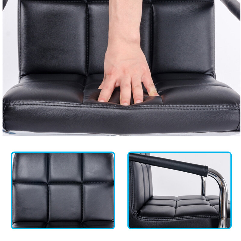 2 개/대 주방 가죽 의자 의자 회전 바 높이 조절 홈 오피스 공압 레저 손 잡아 바 의자 의자 HWC