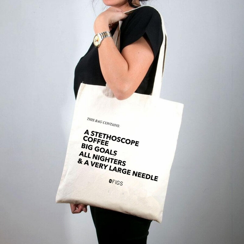 Shopper feministka ikony osobowość drukowana torba materiałowa kobiety Harajuku torba na zakupy dziewczyna torba na ramię na zakupy damska torebka płócienna