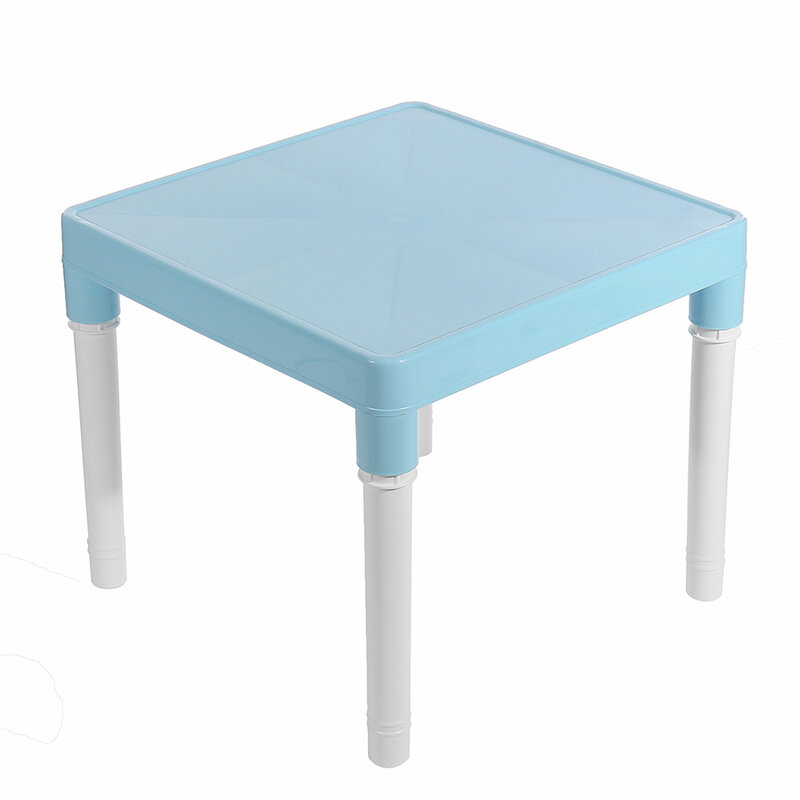 Children Folding Table Chairs Set Kids Gaming Learning Tables Chair Plastic Table Cute Toy Game Table Desk for Girs Boys