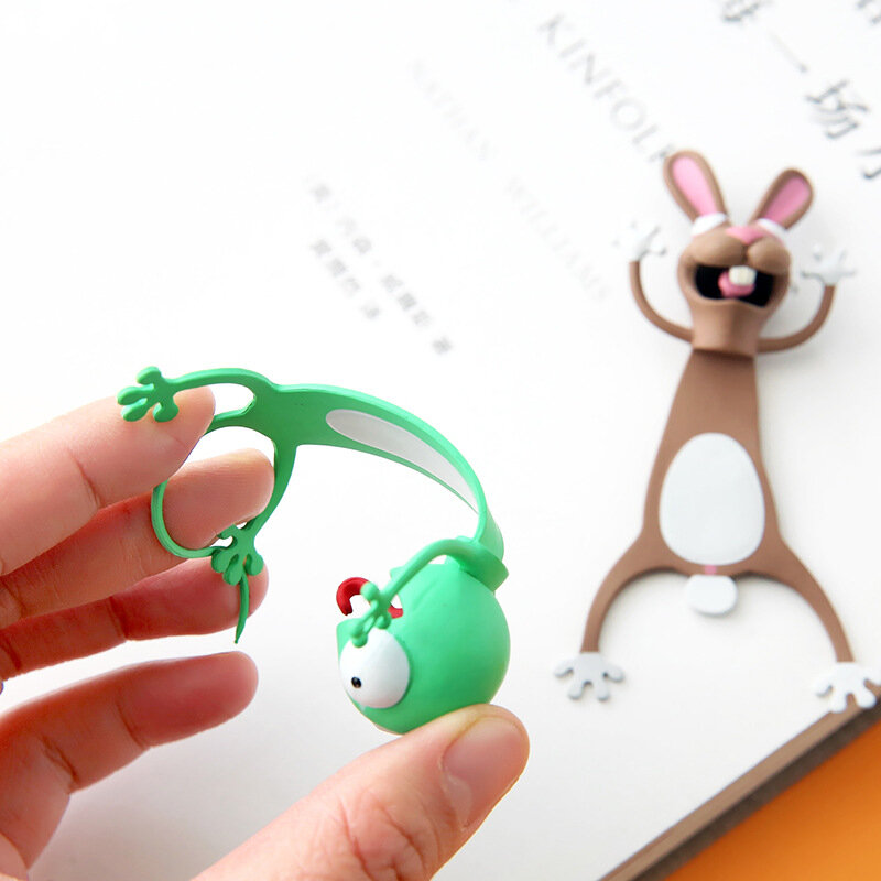 3d stereo of the cartoon animal marker original cute cat marker material pvc student stationery school present of the children