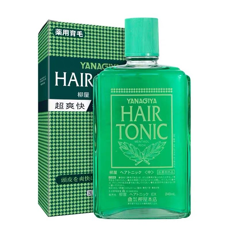 YANAGIYA – tonique rafraîchissant pour cheveux, 240ml, réduit la perte de cheveux et favorise la croissance des cheveux