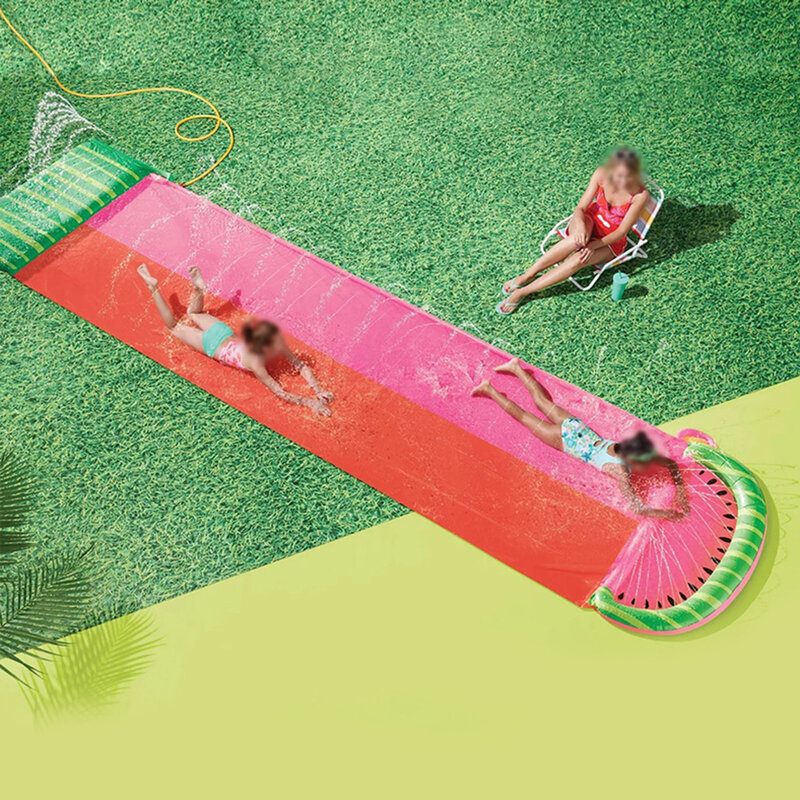 Juguetes para adultos y niños, tobogán acuático inflable para patio trasero, juguetes de agua al aire libre para verano