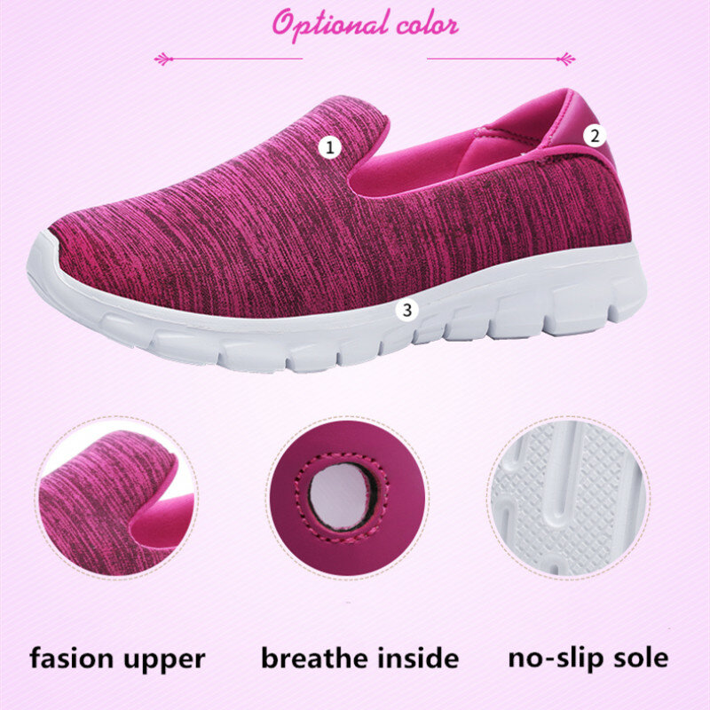 STS-zapatos informales para Mujer, Mocasines sin cordones, ligeros, para verano