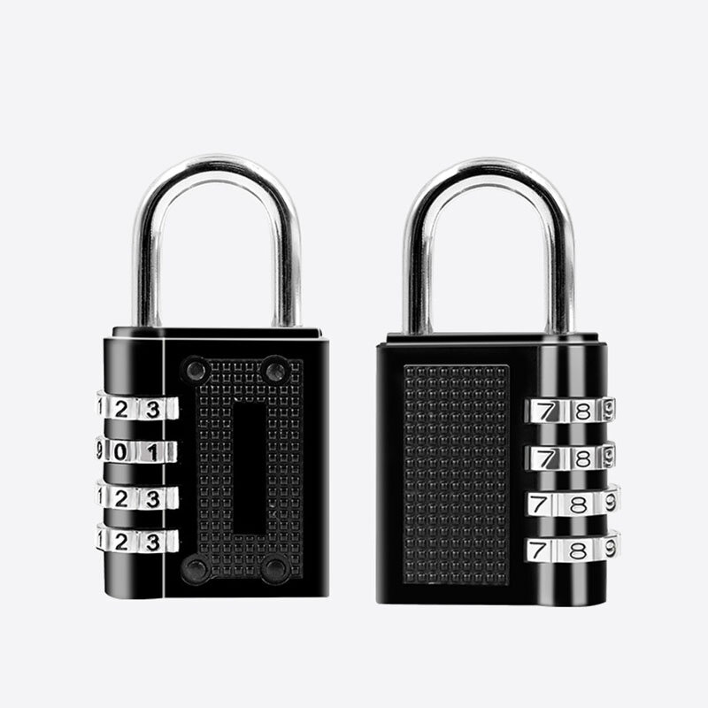 Heavy Duty 3 Dial Digit Number Combination Password Lock Travel Security Protect Locker Travel Lock for Outdoor