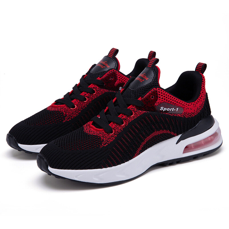 Large Size Low Cut 39-45 Size Lightweight Shock Absorption Men's Casual Shoes Outdoor Breathable Non-slip Sports Running Shoes