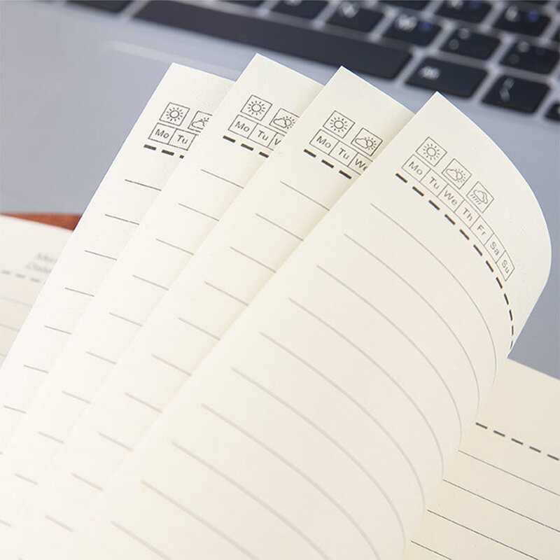 2021 Nieuwe A6 Notepad Dagboek Wekelijkse Plan Schrijven Papier Schoolbenodigdheden Student Dagboek
