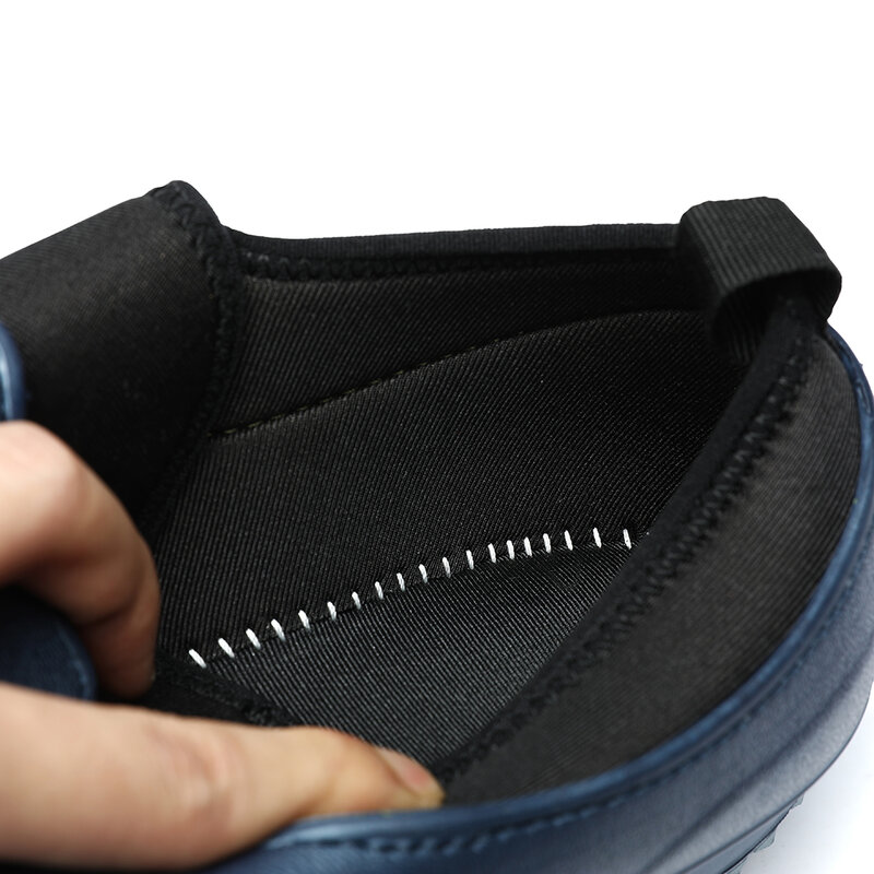 Unisex antideslizante impermeable jardín zapatos de seguridad zapatos de deslizamiento en la elasticidad tobillo botas lavado zapatos de trabajo zapatos de bota de lluvia de las mujeres de los hombres tamaño 36-49
