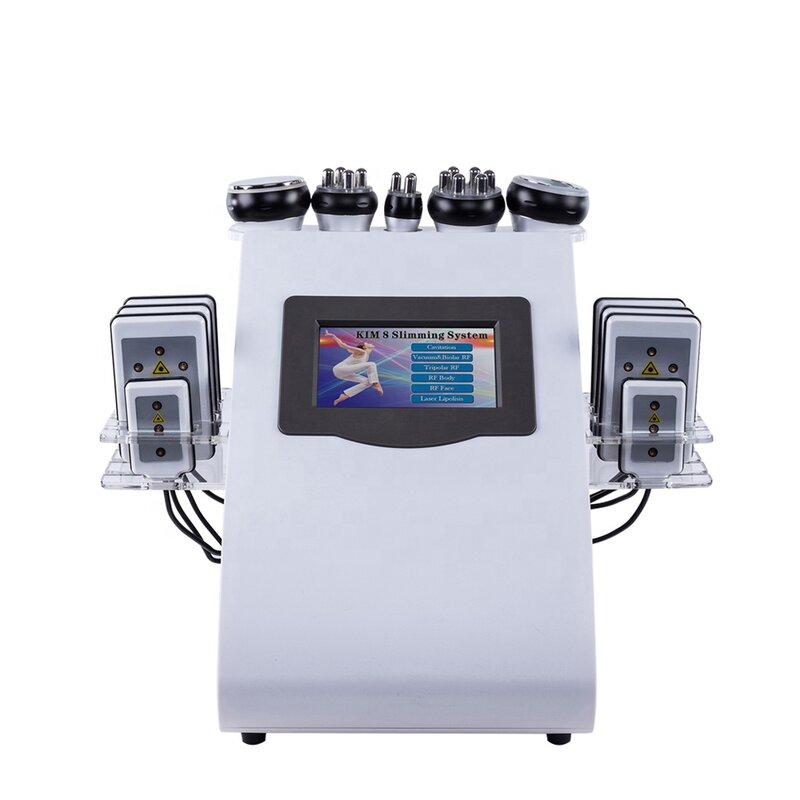 Lipolaser portatile di perdita di peso di cavitazione 40K di cavitazione 6 in 1 che dimagrisce la macchina ultrasonica di cavitazione della liposuzione per Sp