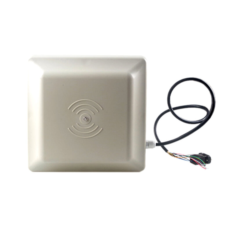 LPSECURITY-قارئ بطاقة RFID UHF ، 6 أمتار ، هوائي 8dbi RS232/RS485/WG26 100 ، بطاقات اختيارية لنظام وقوف السيارات