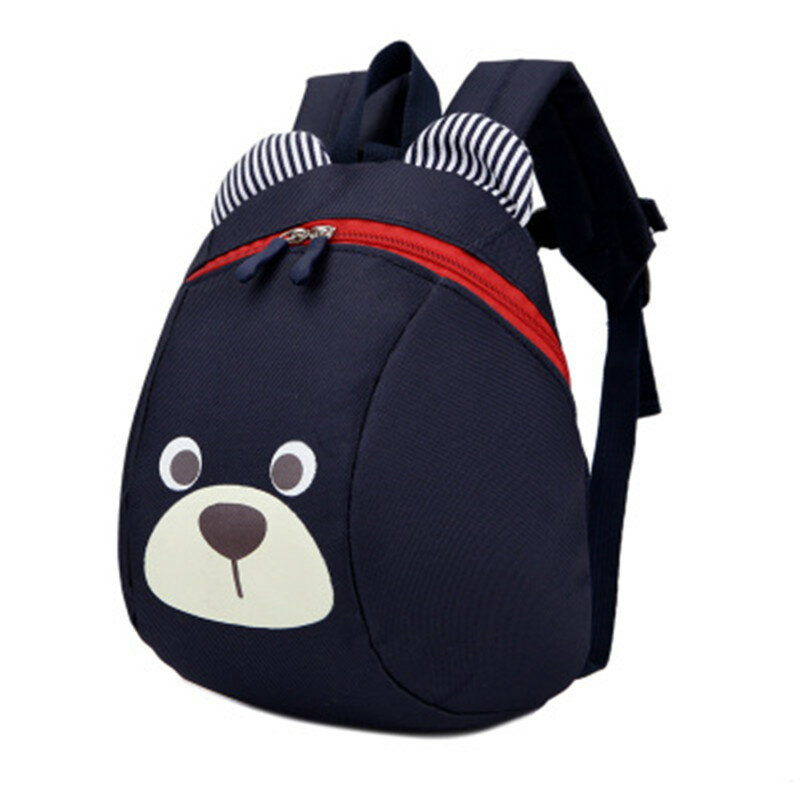 Lxfzq mochila infantil, nova bolsa escolar para crianças anti-perda, mochila para bebês