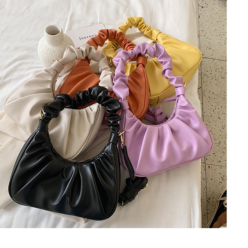 العلامة التجارية الجديدة تصميم بلون حقيبة ساعي من الجلد المصقول السيدات 2021 موضة حقائب كتف الاتجاه حقيبة يد السيدات حقيبة يد للسفر
