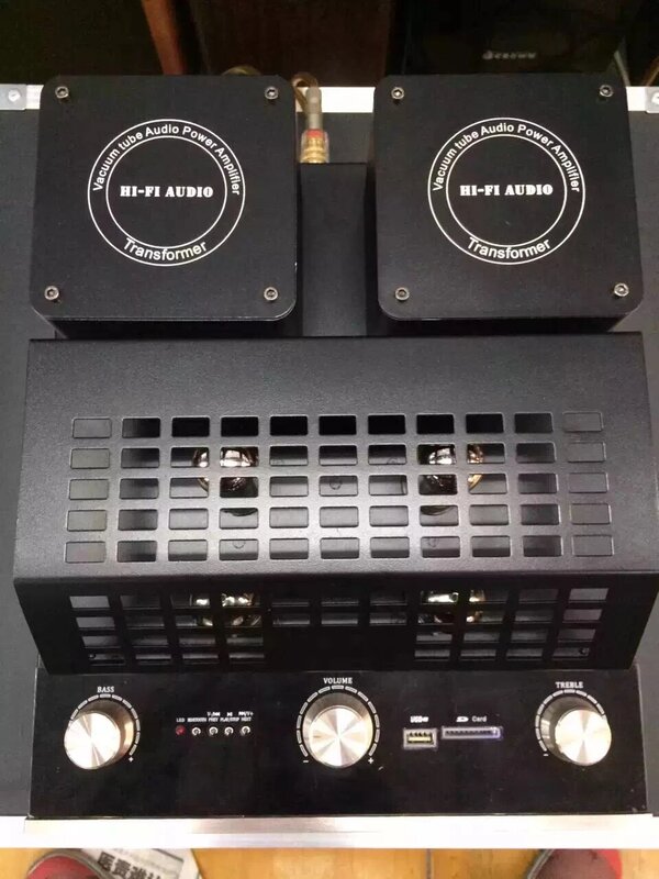 M12 HIFI amplificatore Ad Alta Potenza Audio Stereo di casa AMPLIFICATORE per Basso Bluetooth Tubo A Vuoto amplificador USB di sostegno DVD MP3 220V O 110V