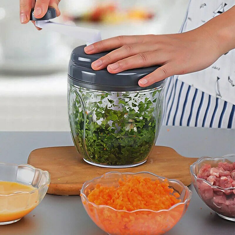 NIUHOPE 커터 믹서 그라인더 마늘 고기 커터 고기 다기능 쵸퍼 야채 커터